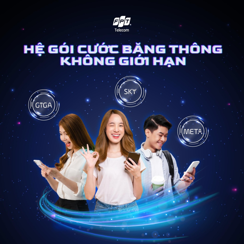 FPT Telecom nâng băng thông miễn phí, giá không đổi tri ân khách hàng - 1 FPT Telecom nâng băng thông miễn phí, giá không đổi tri ân khách hàng - 1