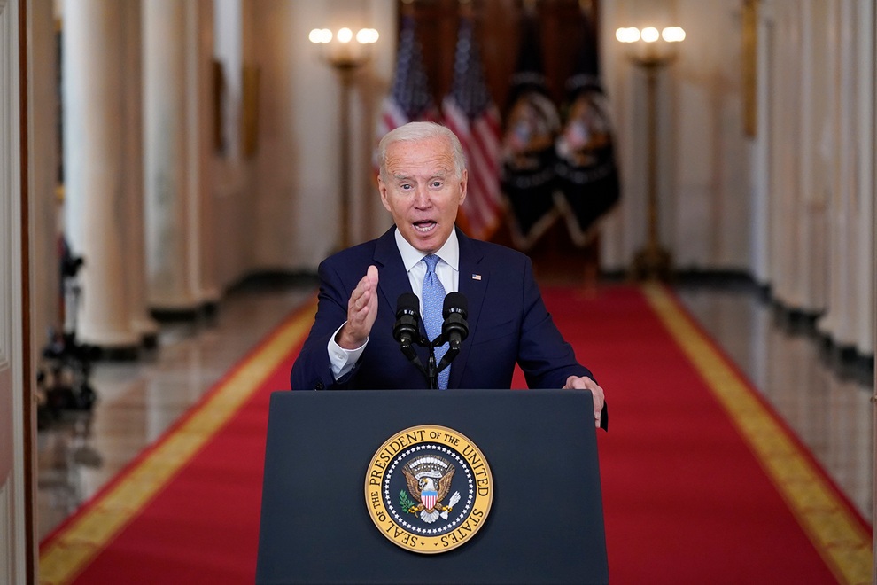 Ông Biden nêu lý do rút quân khỏi Afghanistan bằng mọi giá - 1 Ông Biden nêu lý do rút quân khỏi Afghanistan bằng mọi giá - 1