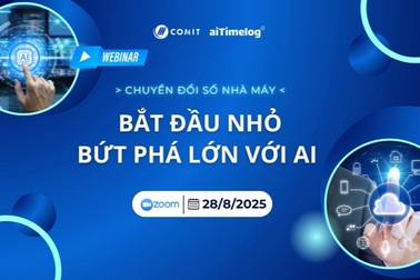 aiTimelog® góp phần chuyển đổi số nhà máy: Bắt đầu nhỏ - Bứt phá lớn với AI