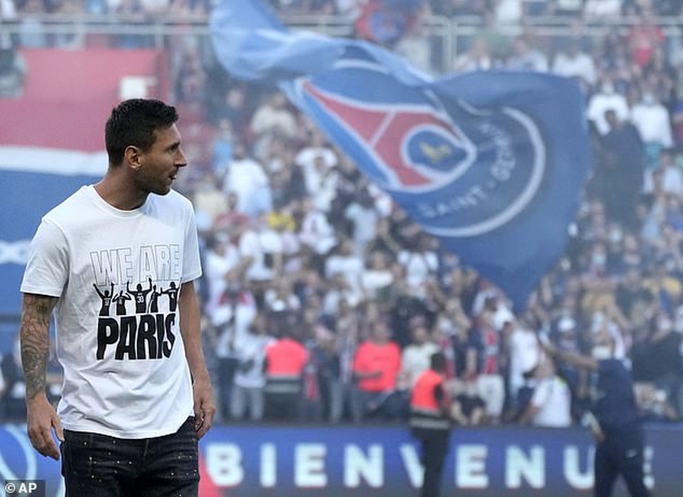 Messi: Tôi hy vọng sẽ cùng PSG tạo nên một mùa giải tuyệt vời - 8 Messi: Tôi hy vọng sẽ cùng PSG tạo nên một mùa giải tuyệt vời - 8