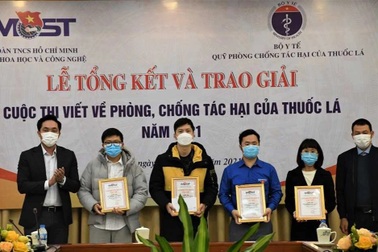 Tổng kết cuộc thi viết về phòng chống tác hại thuốc lá