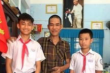 2 học sinh nhặt được của rơi trả lại, không nhận tiền cảm tạ