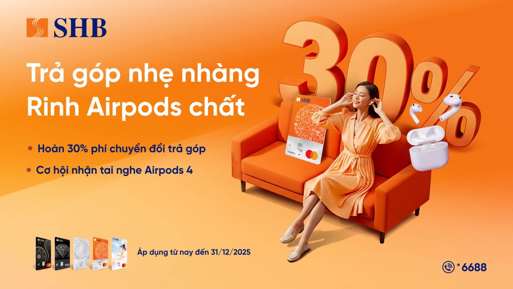 SHB triển khai loạt ưu đãi chi tiêu ngoại tệ, trả góp ưu việt cùng nhiều phần thưởng - 2 SHB triển khai loạt ưu đãi chi tiêu ngoại tệ, trả góp ưu việt cùng nhiều phần thưởng - 2