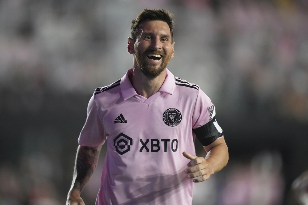 Messi lập cú đúp trong ngày Inter Miami thắng đậm - 1 Messi lập cú đúp trong ngày Inter Miami thắng đậm - 1