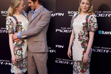 “Sao” Người nhện cực xinh với váy ren hoa