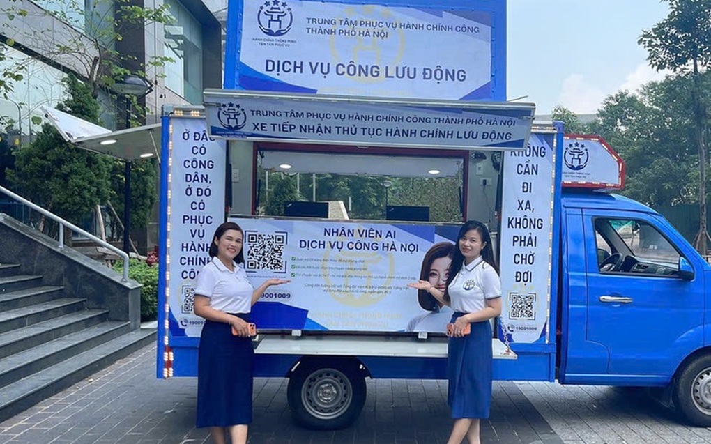 Hà Nội đưa xe hành chính về tận khu dân cư phục vụ người dân - 2 Hà Nội đưa xe hành chính về tận khu dân cư phục vụ người dân - 2