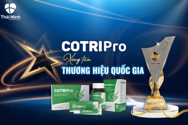 COTRIPro được công nhận "Thương hiệu quốc gia"