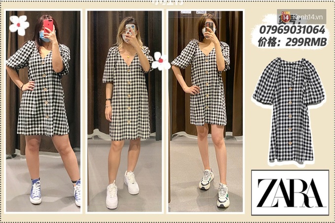 3 cô nàng béo gầy khác nhau cùng diện lần lượt 5 mẫu váy của Zara, chị em xem ngay để tìm ra dáng váy perfect cho mình - Ảnh 4. 3 cô nàng béo gầy khác nhau cùng diện lần lượt 5 mẫu váy của Zara, chị em xem ngay để tìm ra dáng váy perfect cho mình - Ảnh 4.