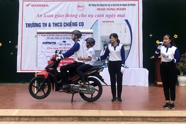 Honda đẩy mạnh hoạt động hướng dẫn lái xe an toàn cho người dân