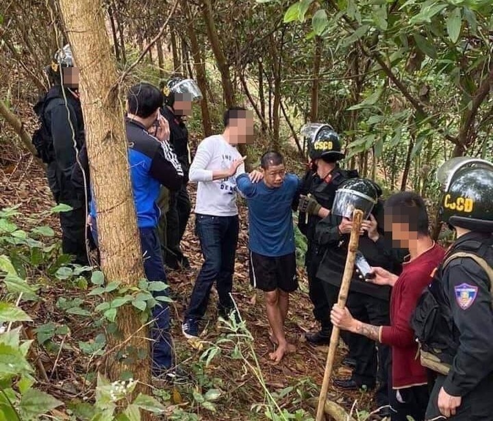 Đã bắt được nghi can chém 5 người tử vong ở Thái Nguyên - 1 Đã bắt được nghi can chém 5 người tử vong ở Thái Nguyên - 1