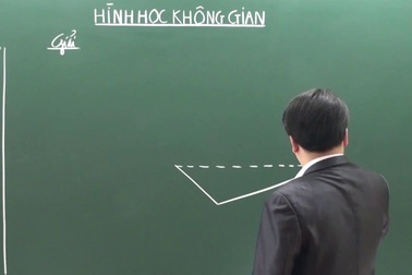 Video bài giảng hình học: Khoảng cách từ 1 điểm đến 1 mặt phẳng