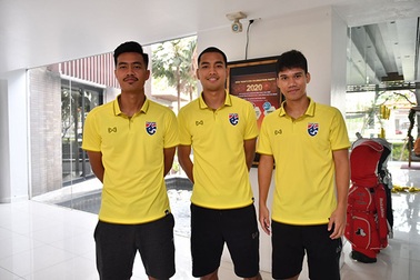 Lộ diện bộ ba tấn công đáng sợ của U23 Thái Lan