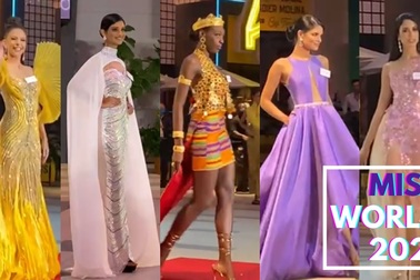 Hình ảnh đẹp về thí sinh hoa hậu thế giới 2021