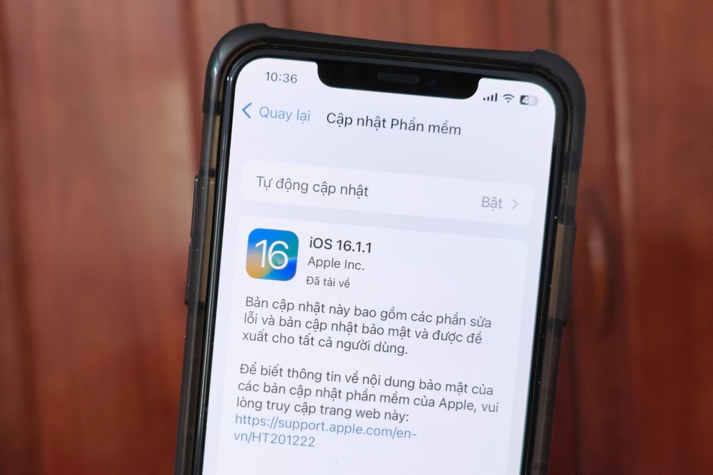 iOS 16.1.1 ra mắt, tiếp tục sửa hàng loạt lỗi trên iPhone - 1 iOS 16.1.1 ra mắt, tiếp tục sửa hàng loạt lỗi trên iPhone - 1