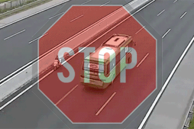 Đã xác định được người phụ nữ đi ngược chiều trên cao tốc Hà Nội - Hải Phòng