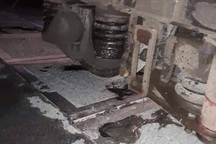 Tàu khách trật bánh, đường sắt Bắc - Nam tê liệt