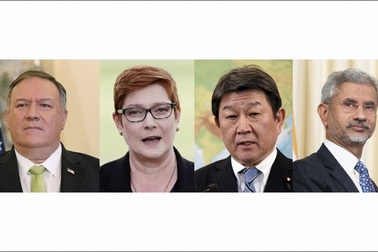 Ngoại trưởng Bộ Tứ sẽ thảo luận vấn đề an ninh và phục hồi chuỗi cung ứng hậu Covid-19