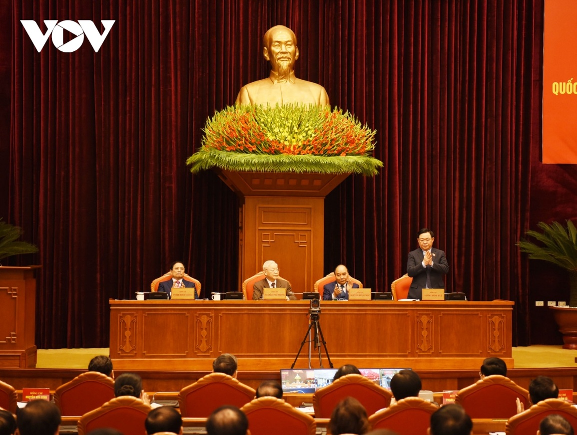 Tổng Bí thư Nguyễn Phú Trọng chủ trì Hội nghị quán triệt Nghị quyết 11 của Bộ Chính trị - 6 Tổng Bí thư Nguyễn Phú Trọng chủ trì Hội nghị quán triệt Nghị quyết 11 của Bộ Chính trị - 6