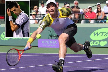 Djokovic dừng bước, Murray tiến vào tứ kết
