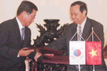 Chính thức ký thoả thuận WTO với Hàn Quốc