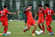 Đội tuyển Việt Nam sẵn sàng cho trận giao hữu với Hải Phòng  