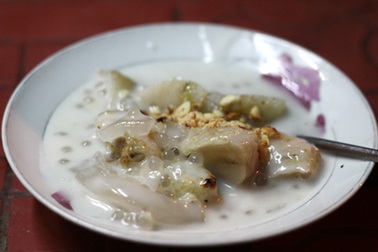 Chè  chuối nướng