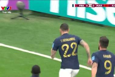 Vượt qua Morocco, Pháp tranh cúp vàng World Cup với Argentina