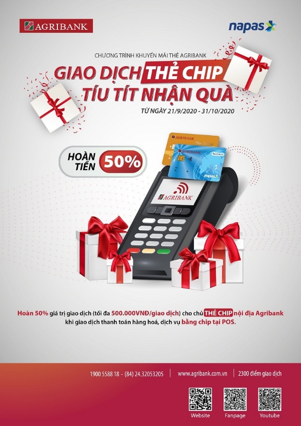 Cùng Agribank “Giao dịch thẻ chip, tíu tít nhận quà” - 2 Cùng Agribank “Giao dịch thẻ chip, tíu tít nhận quà” - 2