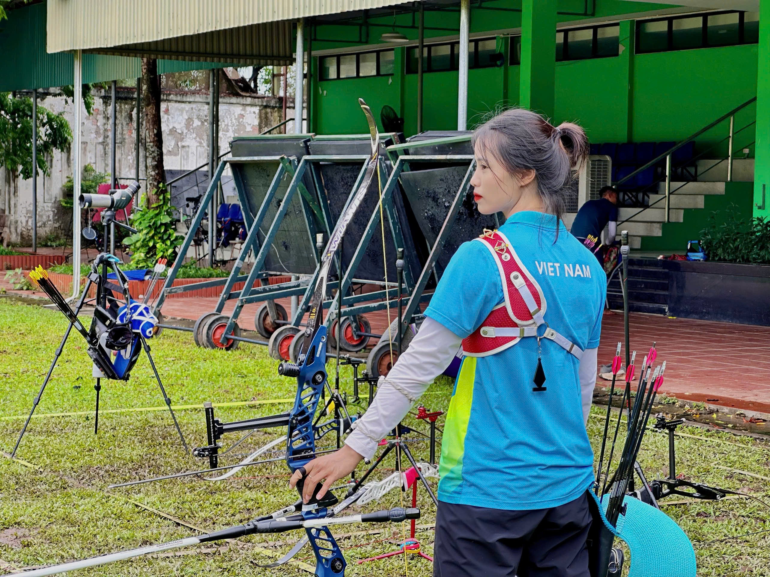 View - Người đẹp bắn cung Ánh Nguyệt và trải nghiệm đáng nhớ ở Olympic Paris 2024 | Báo Dân trí