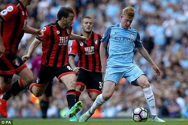 Man City 4-0 Bournemouth: Chênh lệch đẳng cấp