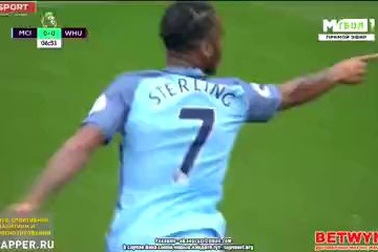 Man City - West Ham: Sterling mở tỉ số