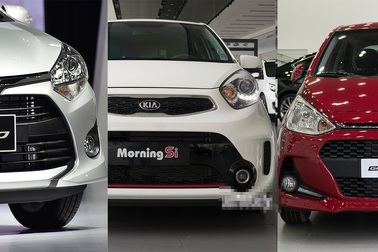 "Tân binh" áp đảo thị trường xe cỡ nhỏ