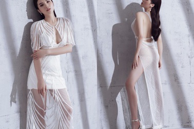 Hoa hậu Kỳ Duyên "nghiện" khoe vòng 1 ngồn ngộn sau nâng cấp