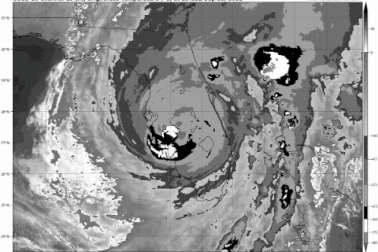 Bão Ian đổ bộ vào nước Mỹ khi quan sát từ không gian