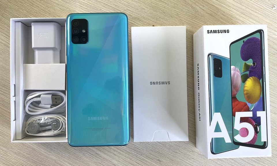 Đập hộp Samsung Galaxy A51 - smartphone camera marco đầu tiên - 1 Đập hộp Samsung Galaxy A51 - smartphone camera marco đầu tiên - 1