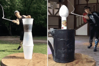 29 lần lập Kỷ lục Guinness Thế giới của "bậc thầy"... dùng roi