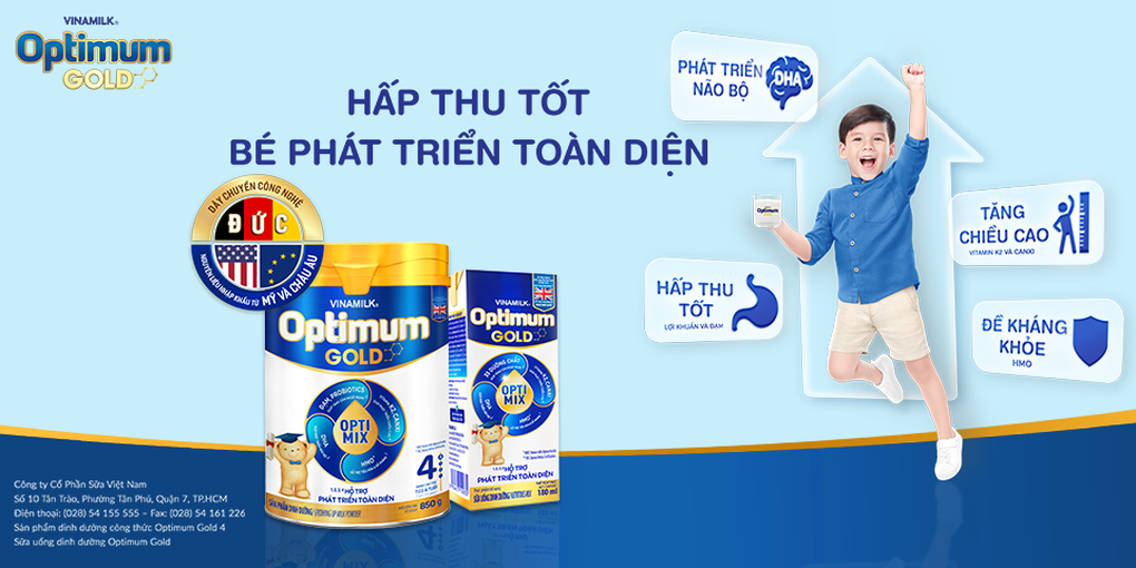 OPTIMUM GOLD - Chất Lượng Quốc Tế, Hỗ Trợ Bé Phát Triển Toàn Diện - 4 OPTIMUM GOLD - Chất Lượng Quốc Tế, Hỗ Trợ Bé Phát Triển Toàn Diện - 4