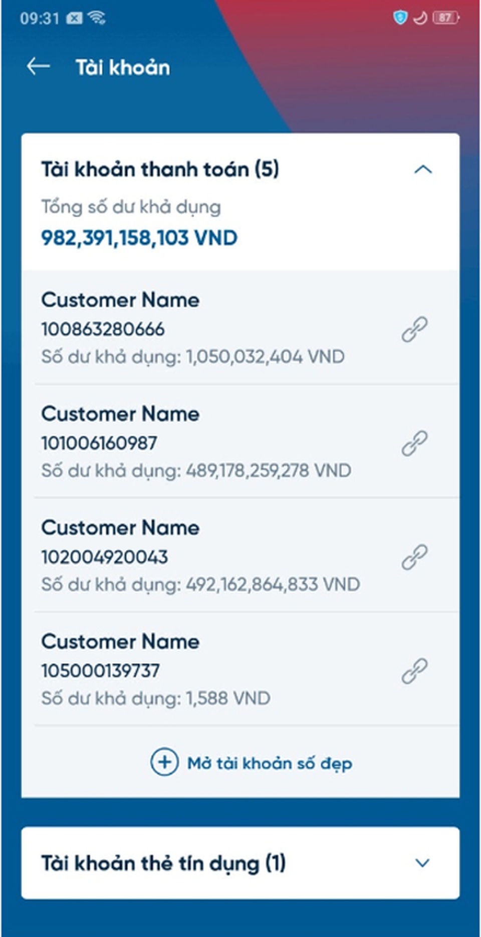Giảm phí khi đăng ký tài khoản số đẹp trên VietinBank iPay Mobile - 3 Giảm phí khi đăng ký tài khoản số đẹp trên VietinBank iPay Mobile - 3