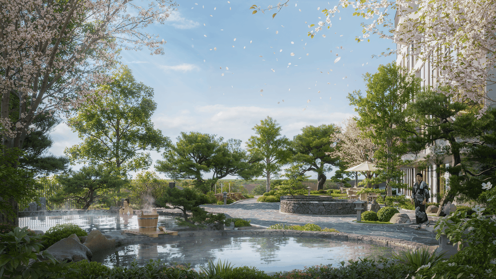 Khám phá các dòng khoáng tại Forest Onsen - Tổ hợp trị liệu ở Eco Retreat - 3
