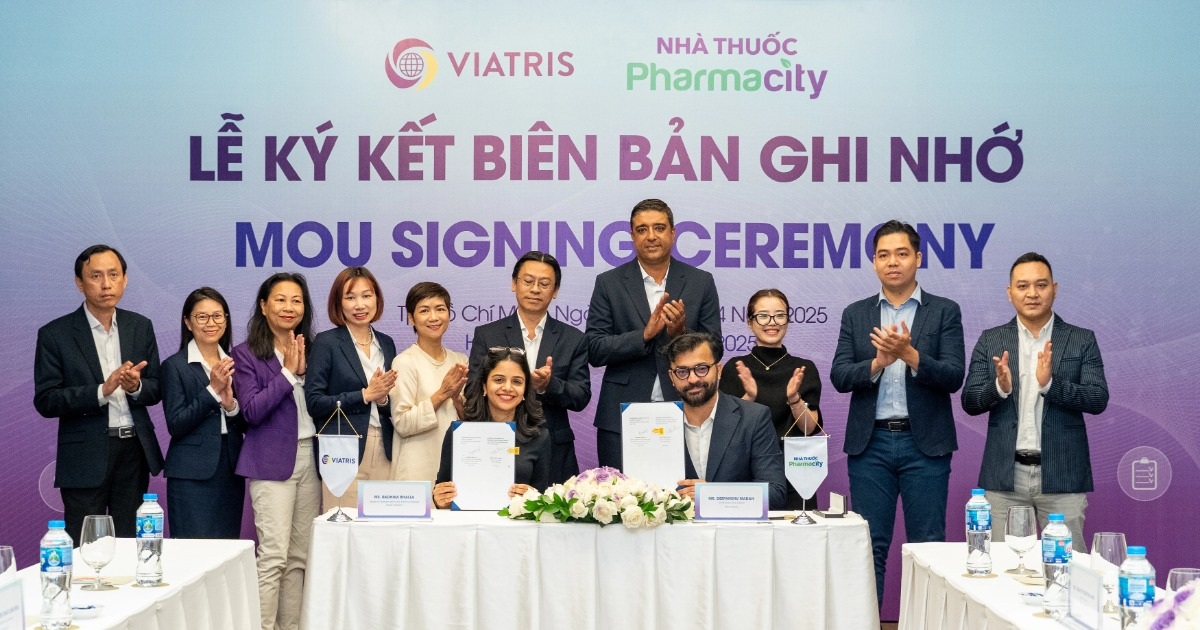 Pharmacity và Viatris hợp tác hướng tới mục tiêu nâng cao sức khỏe cộng đồng