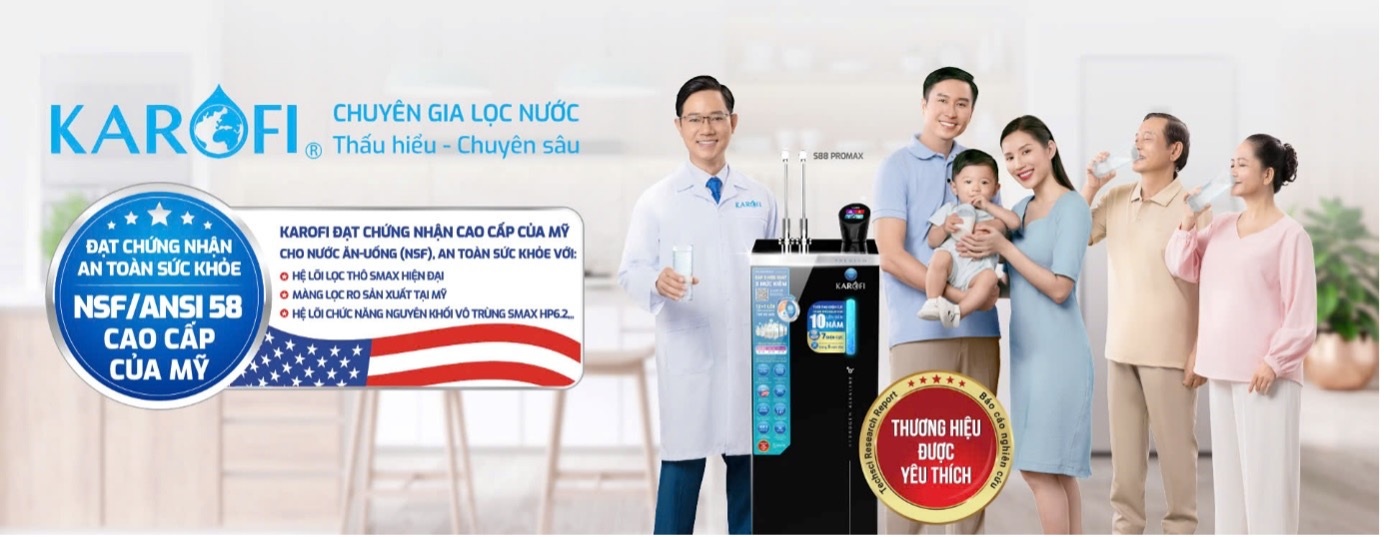 Karofi đạt chứng nhận NSF/ANSI 58 của Mỹ về nước uống an toàn với sức khỏe - 3