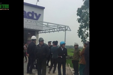 Thượng uý CSGT thách thức, cản trở lực lượng chức năng dỡ công trình vi phạm