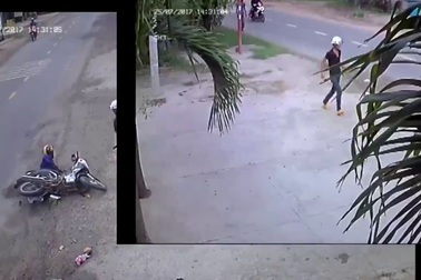 Xe tải gây tai nạn rồi thản nhiên bỏ đi