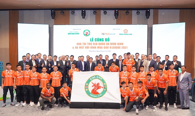 Topenland và Hưng Thịnh Land tài trợ 300 tỷ cho CLB bóng đá Topenland Bình Định trong 3 mùa giải V.League 2021 - 2023 - Ảnh 4.