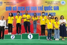 TPHCM thắng lớn tại giải cờ vua trẻ quốc gia 2022
