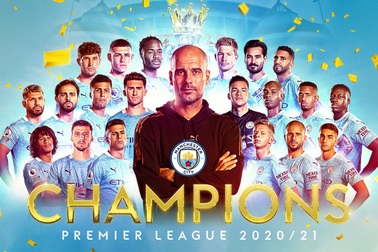 Man City vô địch Premier League 2020/21 sớm ba lượt trận