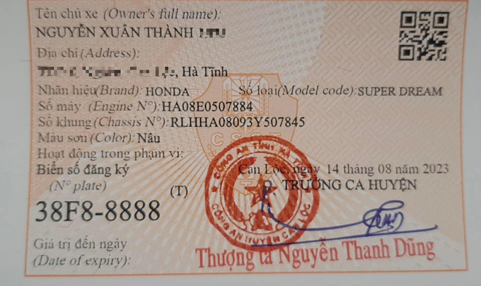 Vụ tranh chấp biển xe 38F8-8888: Đã xác định được chủ sở hữu - 1 Vụ tranh chấp biển xe 38F8-8888: Đã xác định được chủ sở hữu - 1