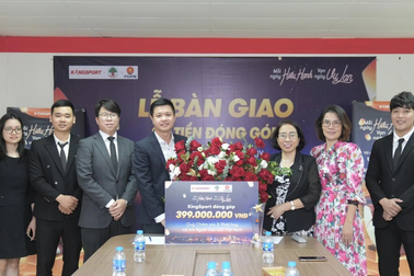 KingSport góp 399 triệu đồng vào Quỹ Chăm sóc và Phát huy vai trò người cao tuổi