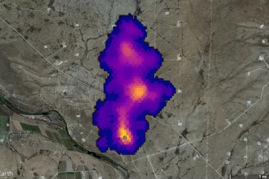 Siêu phát thải metan được phát hiện bởi "mắt thần" trên bầu trời