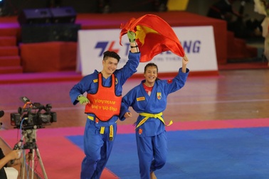 Võ sĩ Nam Định xuất sắc giành HCV Vovinam thế giới